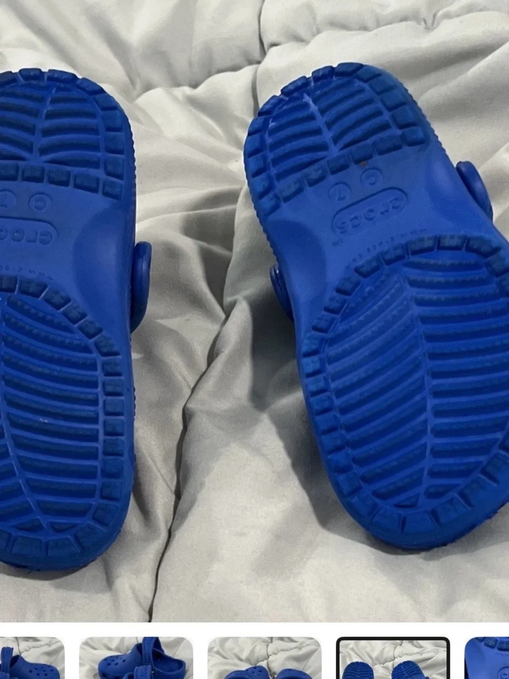 CROCS Kids Clog in Royal Blue